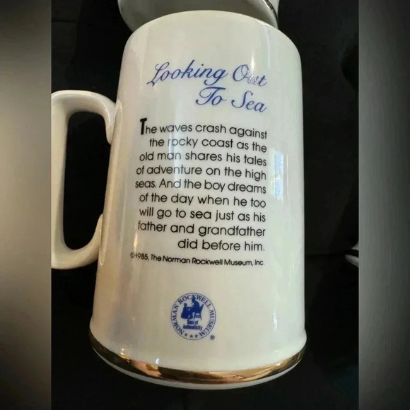 Norman Rockwell Collectors Mug Set Vintage - Picture 7 of 14